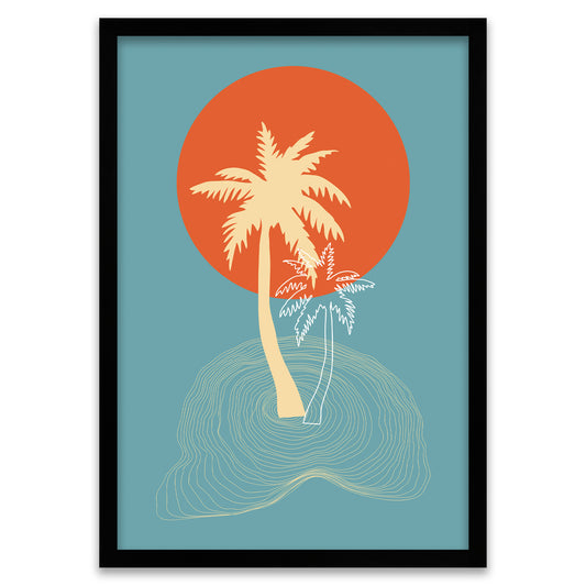 Orange Dream - Palm Sunset