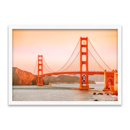 Roter Riese - Golden Gate Bridge Sonnenuntergang