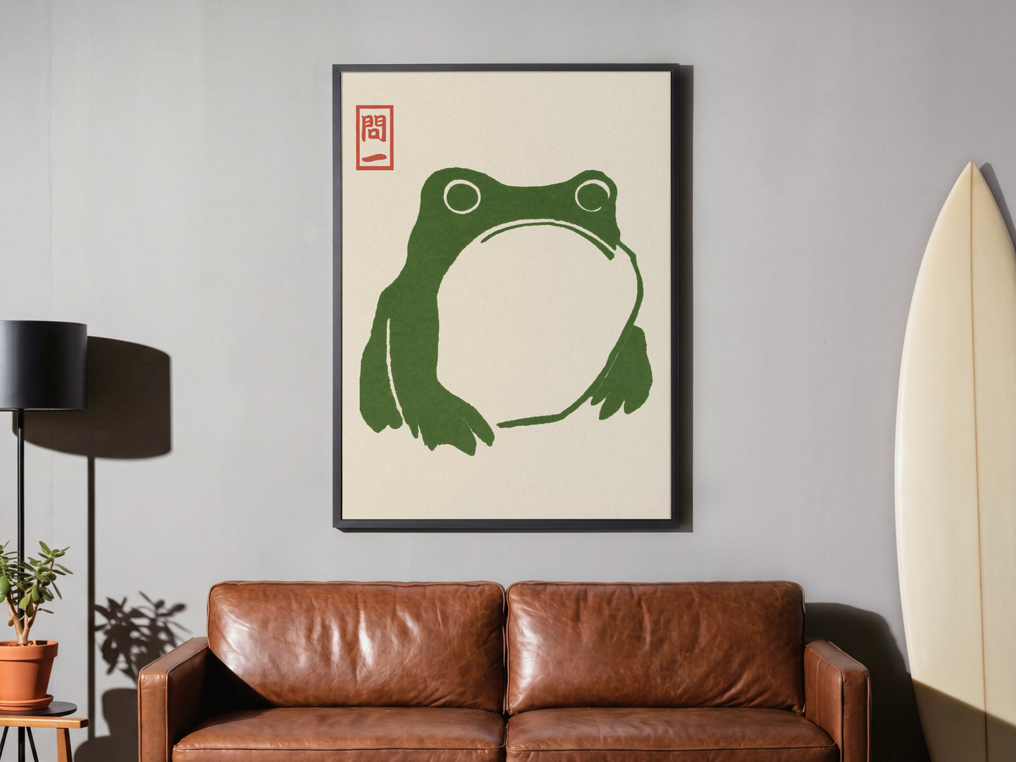 Zen Silence - Green Frog