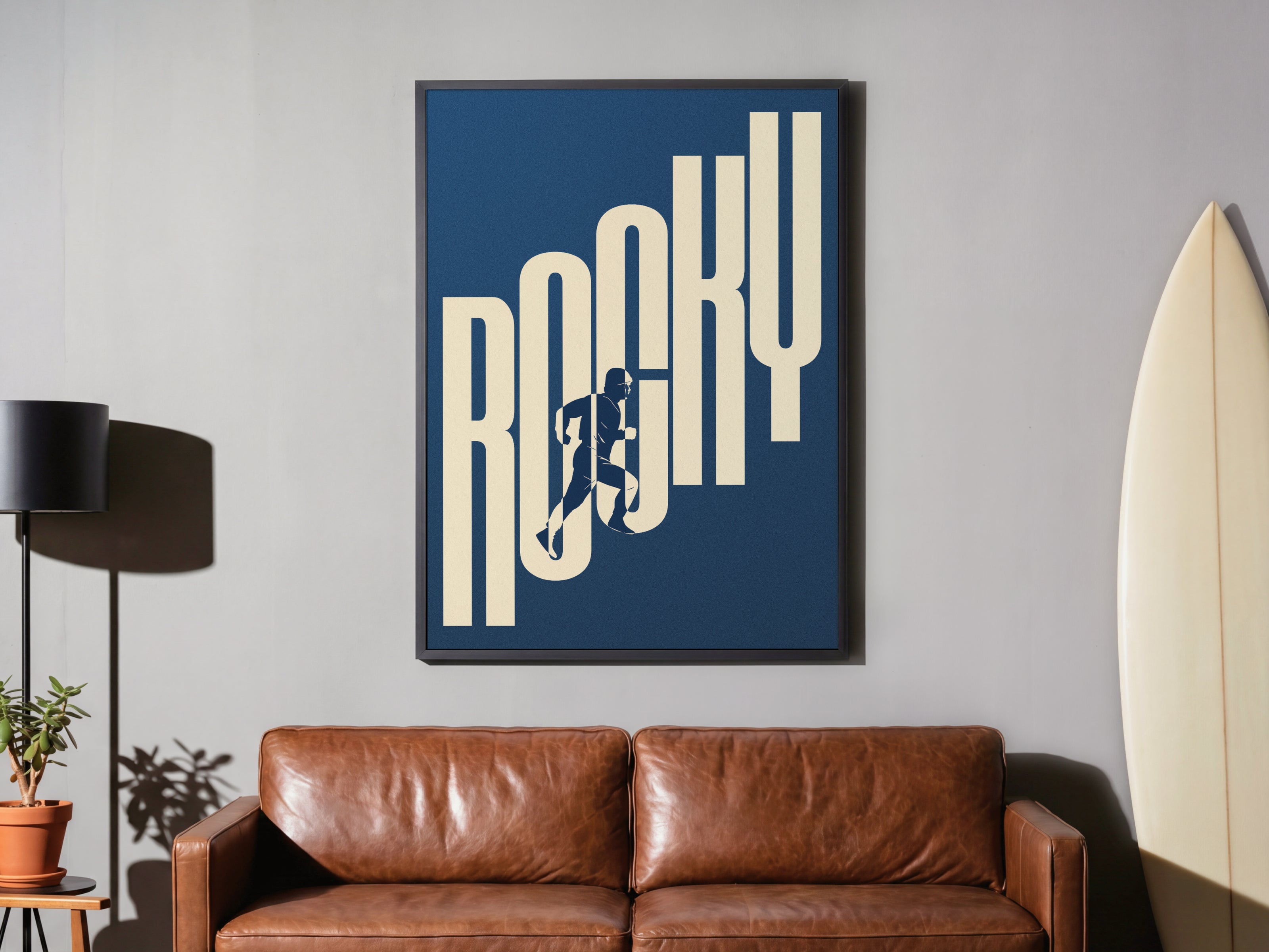 Boxing Legend - Minimalist Typography