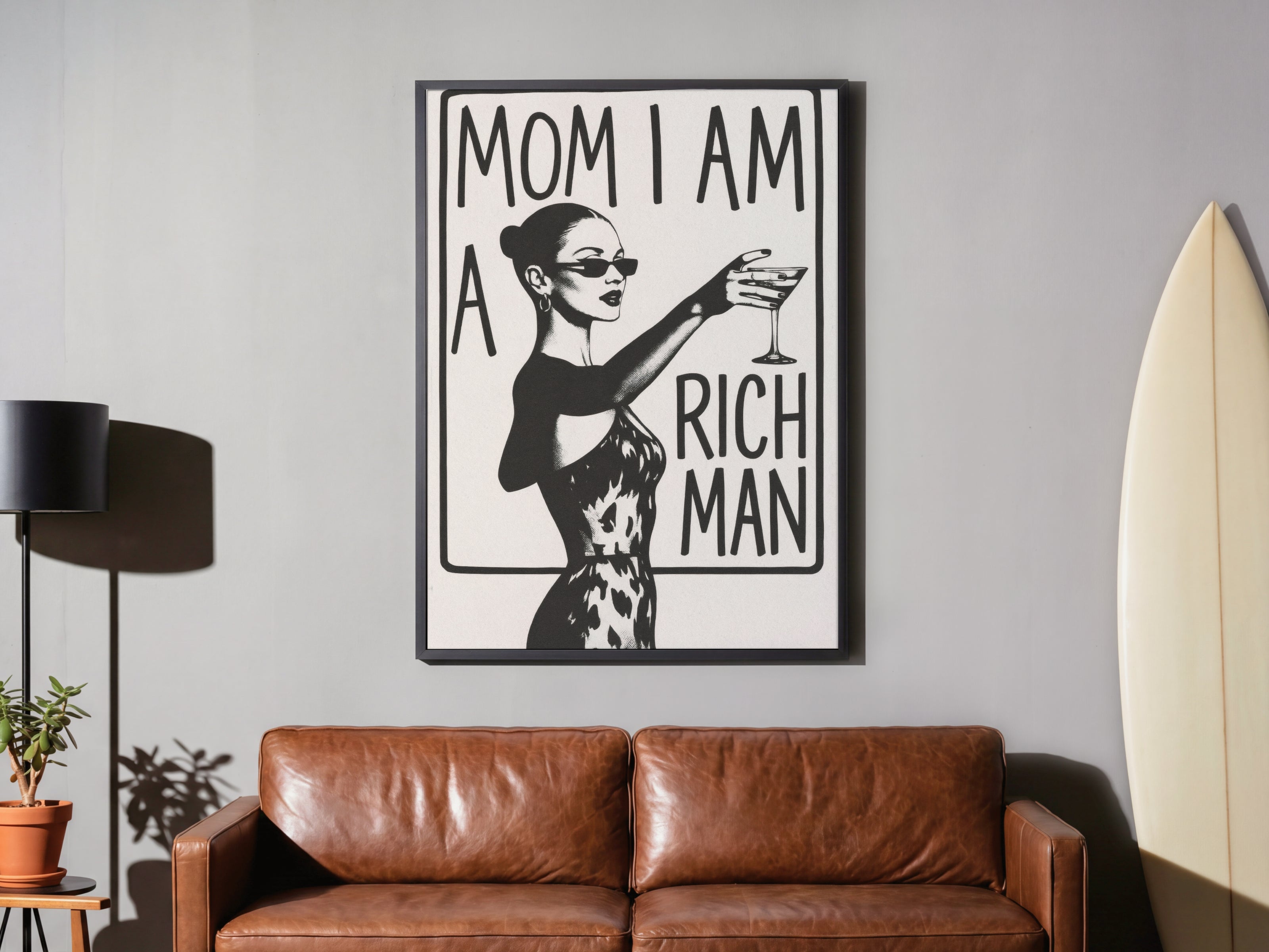Iconic Quote - I Am A Rich Man