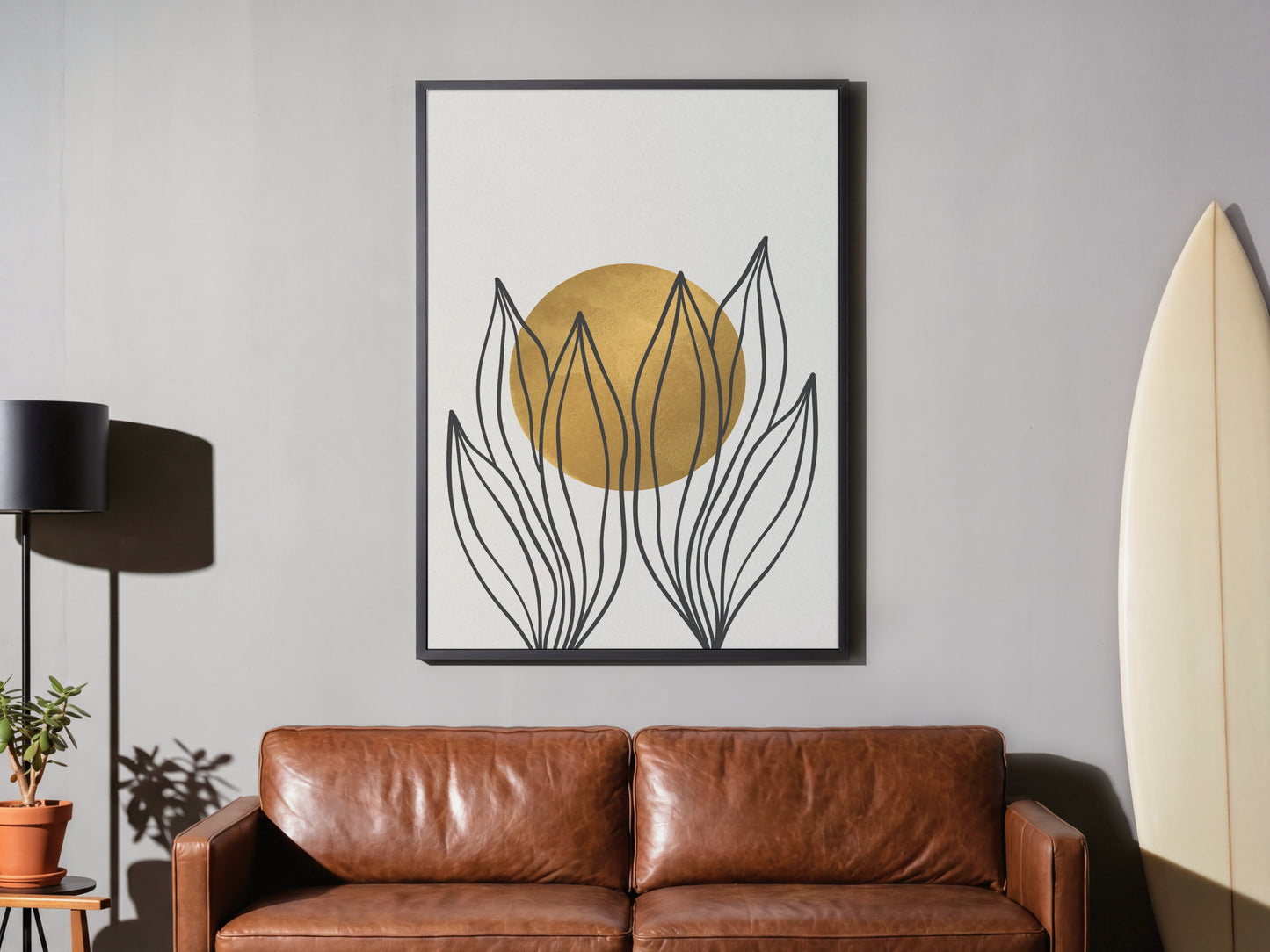 Abstract Gardening - Golden Sun