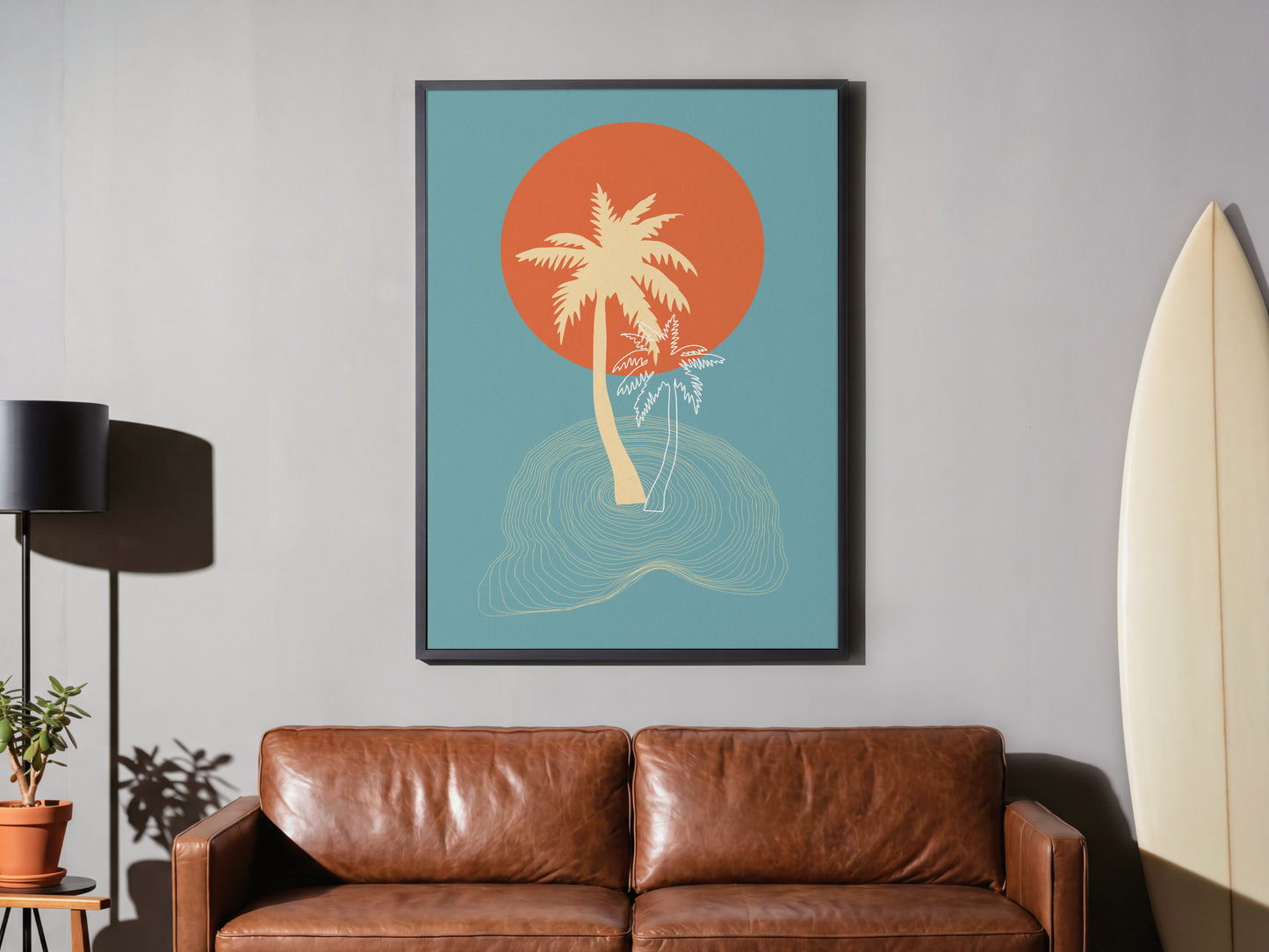 Orange Dream - Palm Sunset