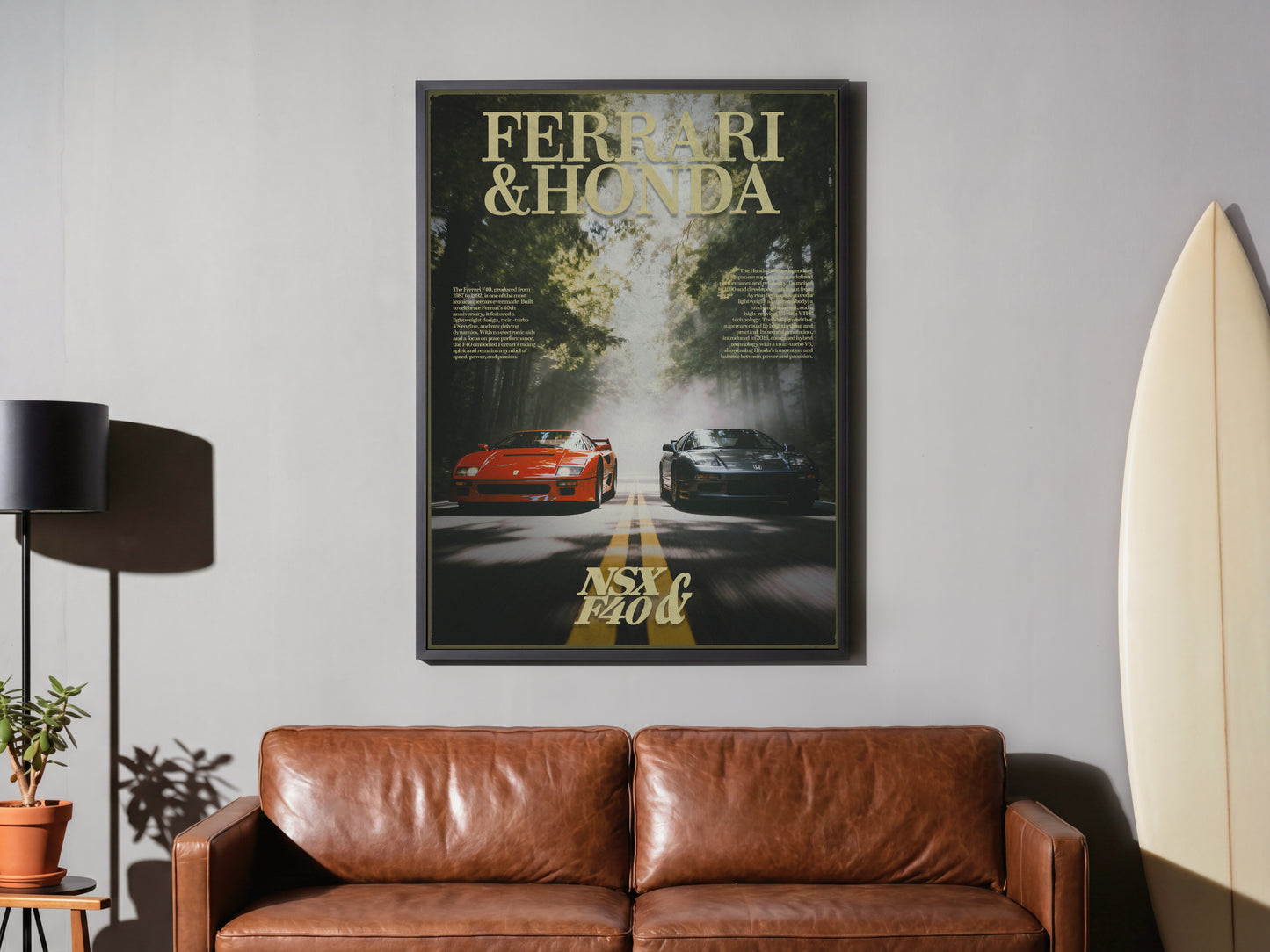 Street Rivalry - Ferrari F40 x Honda NSX