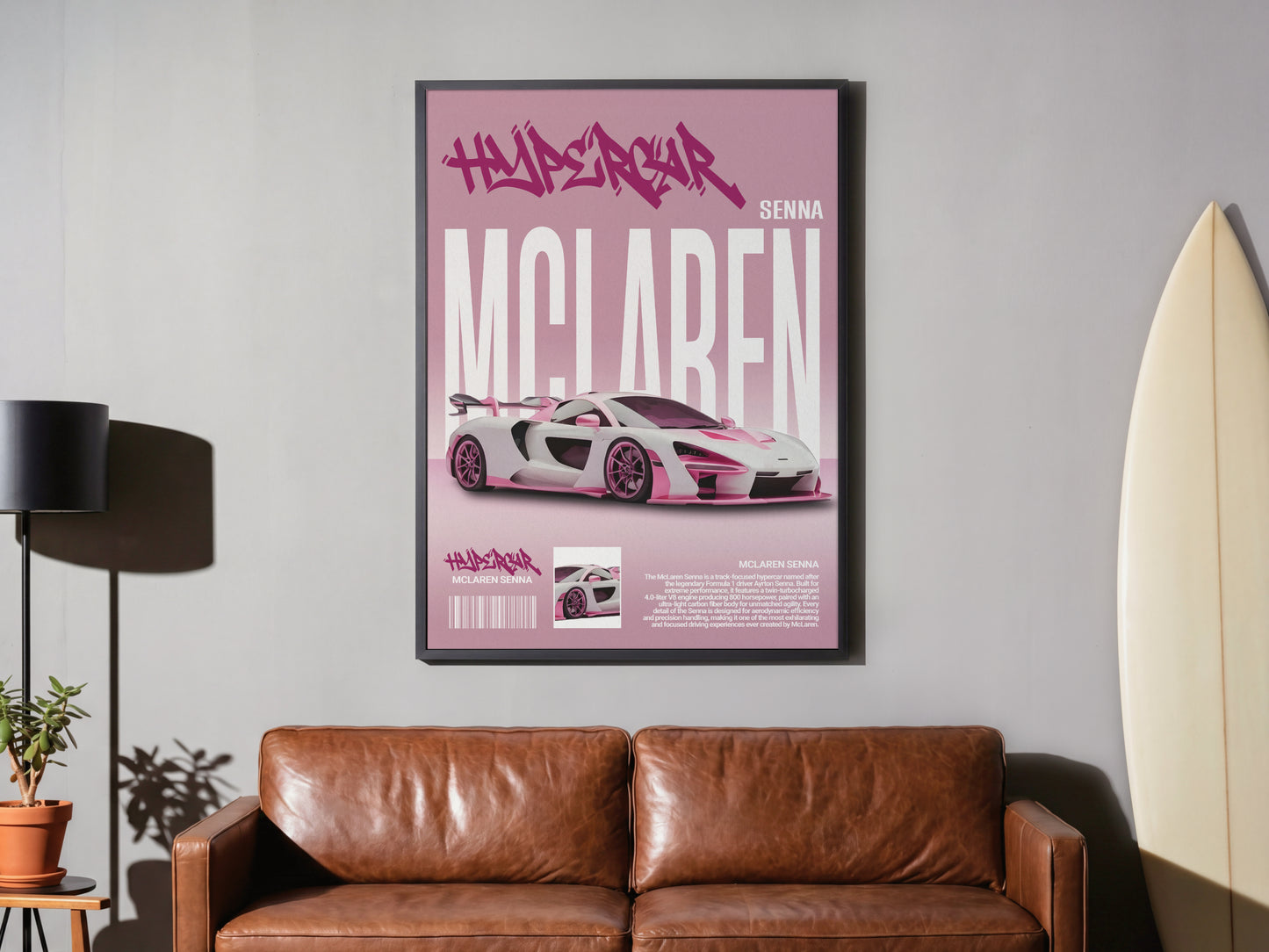 Pink Senna - McLaren Hypercar Legend