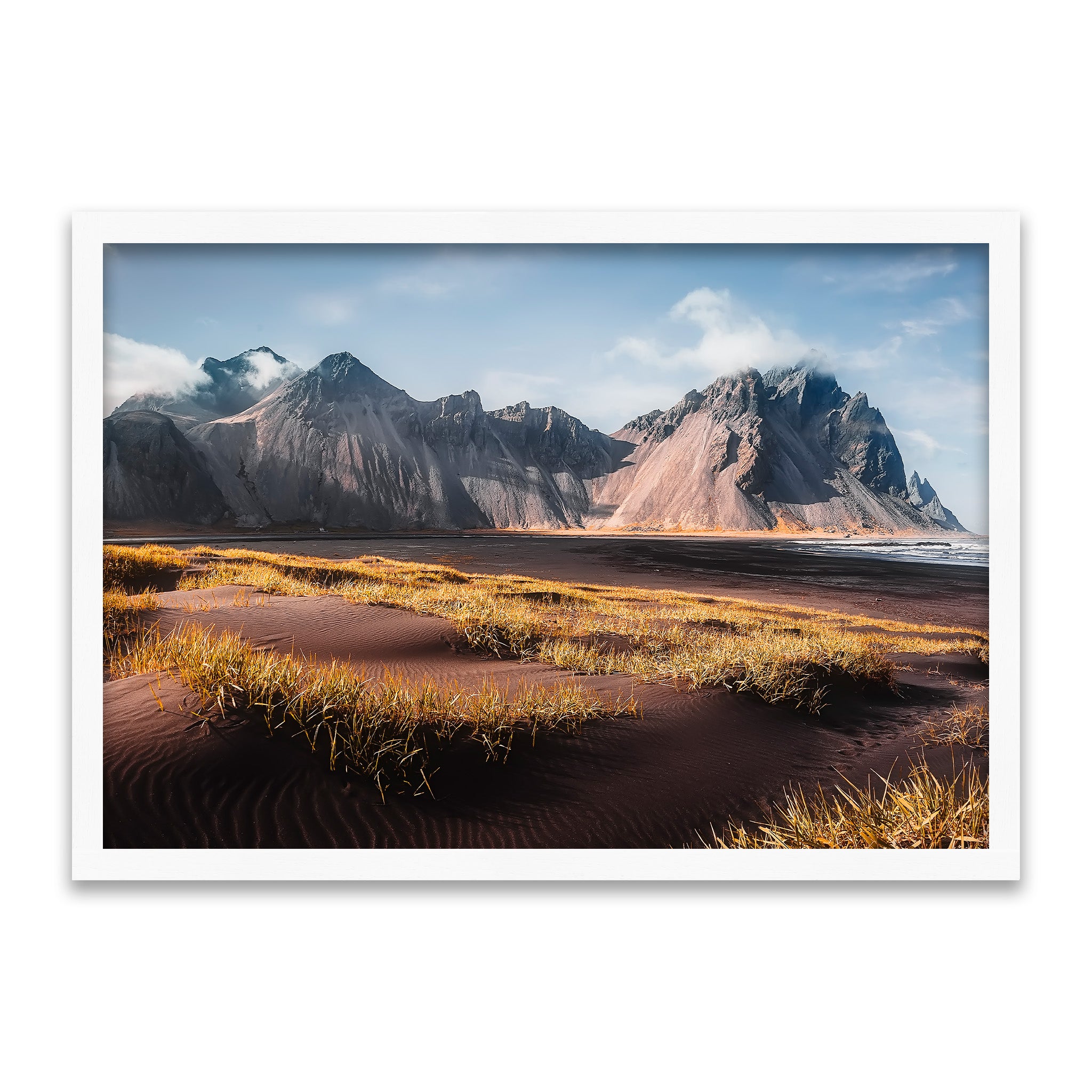 Stokkscape - Dramatisches Vestrahorn Island
