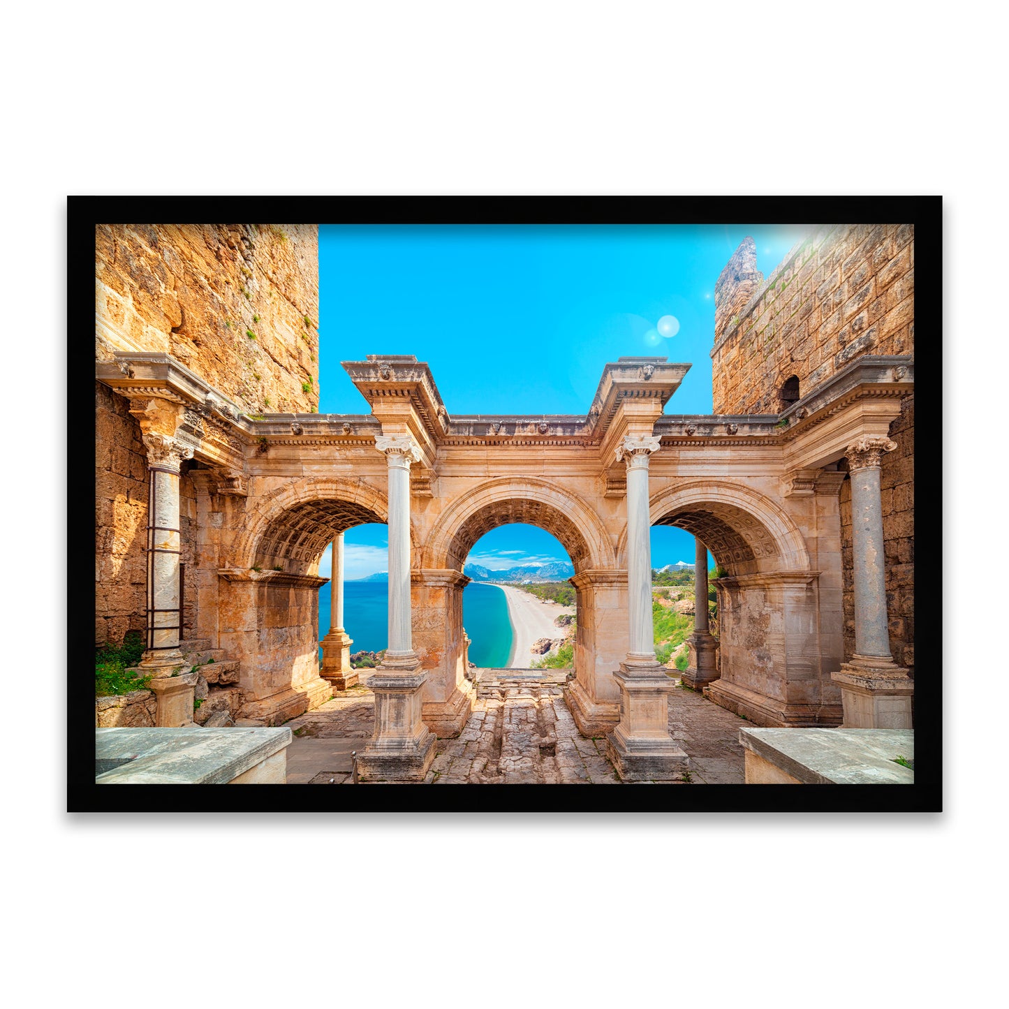 Das Tor zum Paradies - Antike Ruinen Meerblick