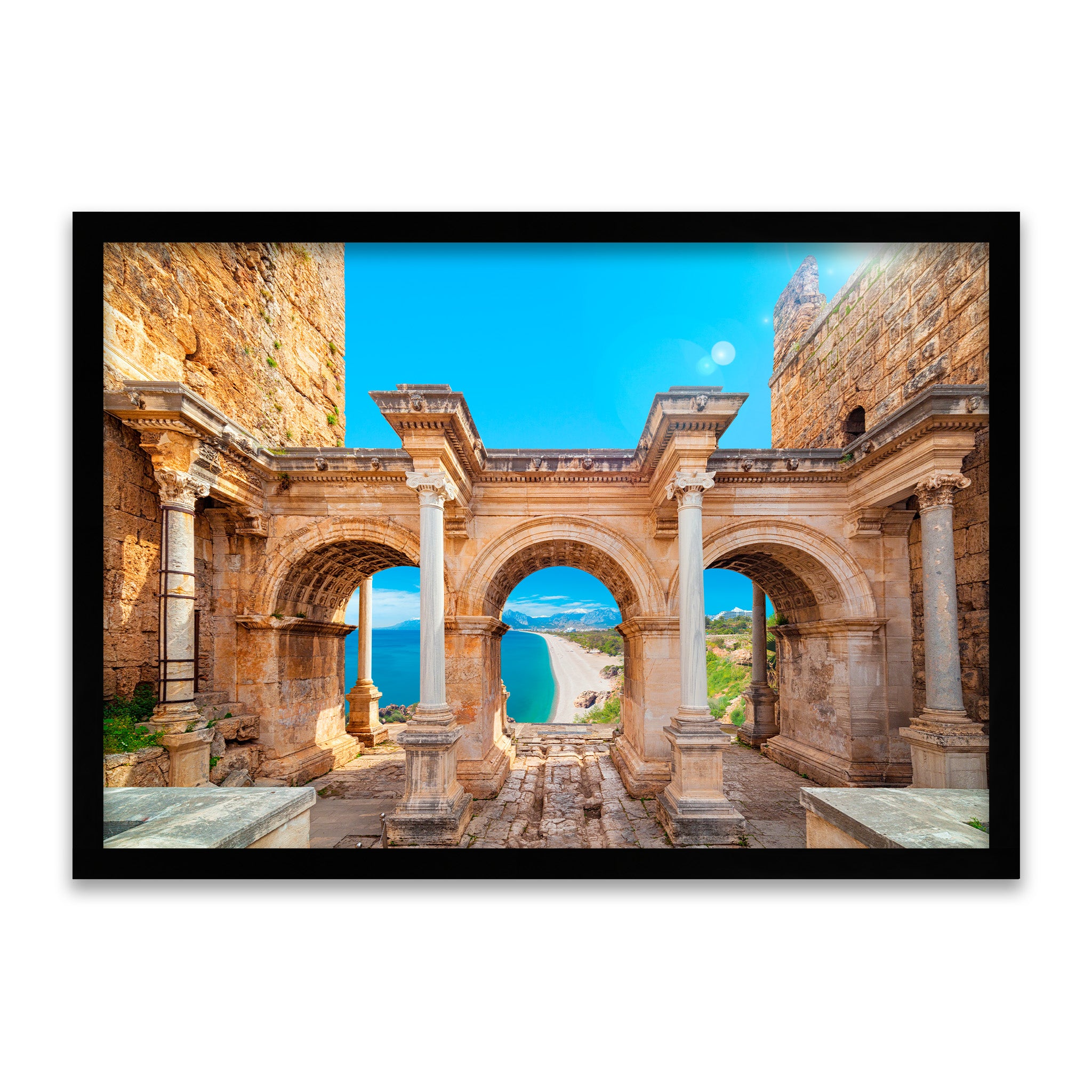 Das Tor zum Paradies - Antike Ruinen Meerblick