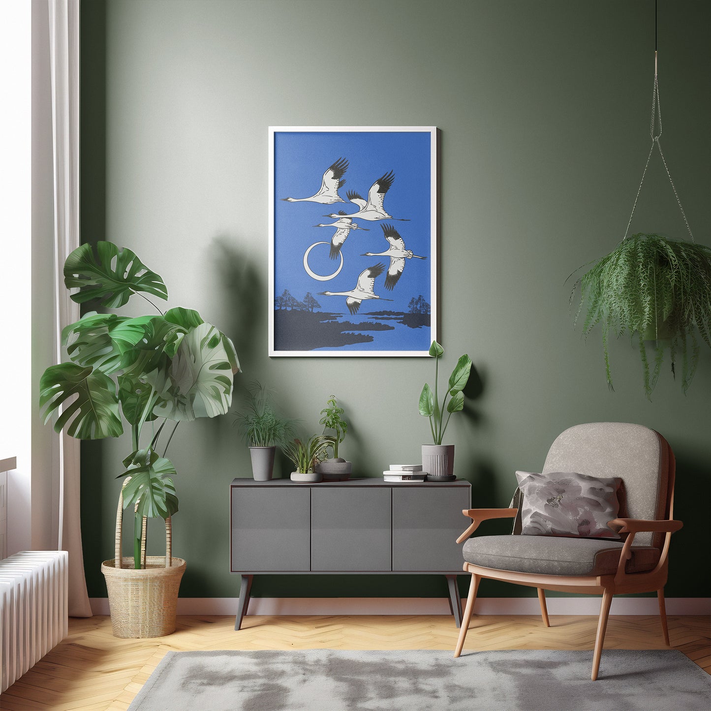 Eternal Flight - Japanese Cranes