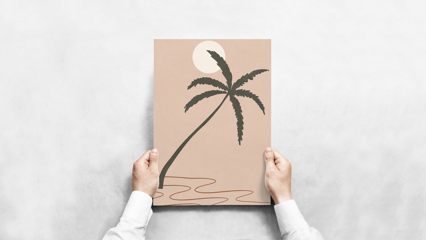 Gentle Palm Wave - Light breeze